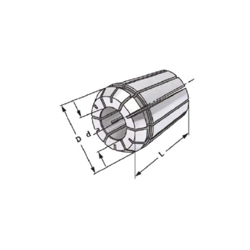Precision Collet Dimensions